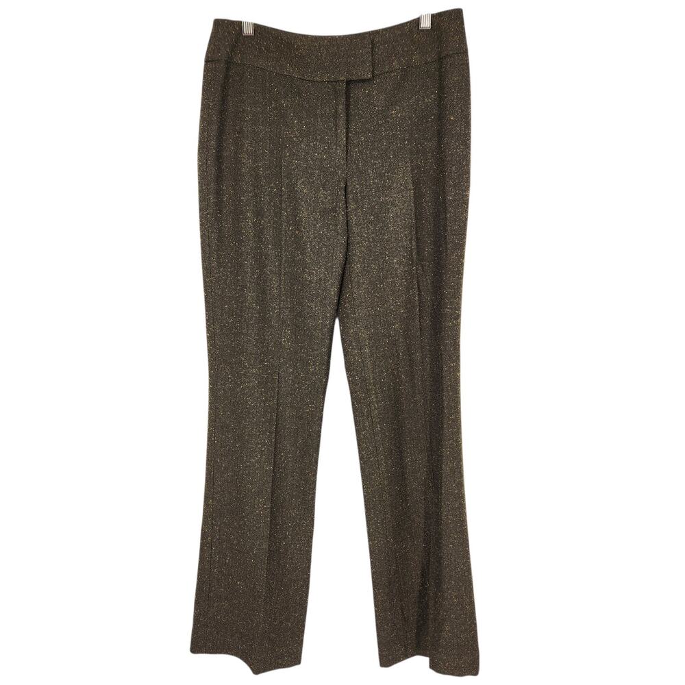 Alfani Wool Blend Herringbone Tweed Dress Pants – Size 8 - Vintage Trousers Y2K